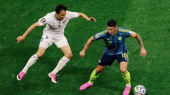 Palabras de James Rodríguez en Colombia Uzbekistán Habló James Rodríguez: esto dijo sobre su partido, el ambiente y el triunfo de Colombia