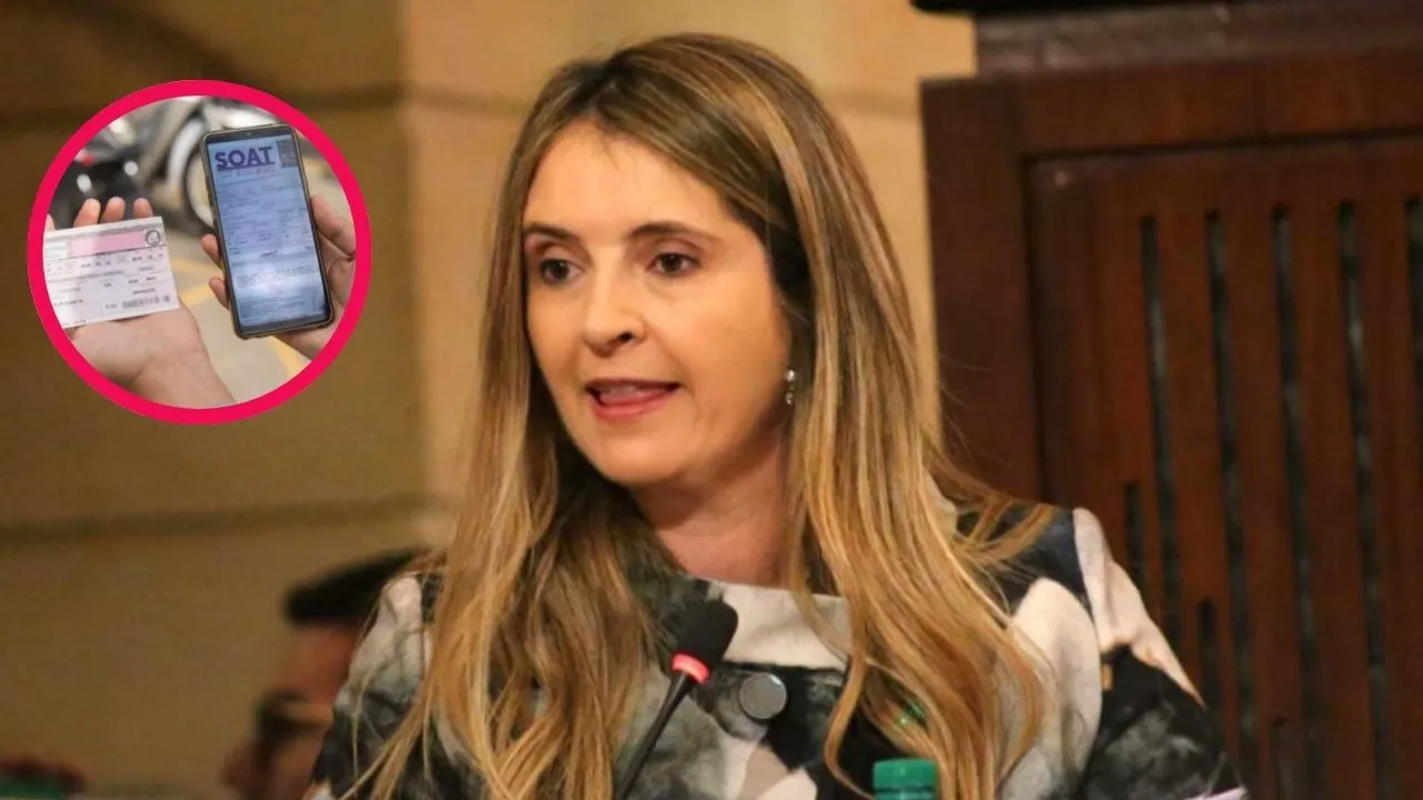 Paloma Valencia propone que el Estado pague el SOAT. ¿Adiós al pago del SOAT? Paloma Valencia propone que el Estado lo asuma para motos hasta 250 cc