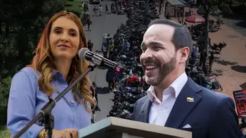 Paloma Valencia y Abelardo de la Espriella buscan alcanzar a Iván Cepeda. La apuesta de la derecha por los votos moteros: Abelardo de la Espriella vs. Paloma Valencia