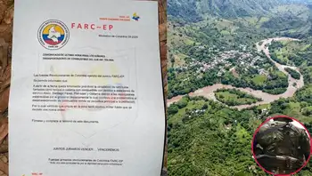 Panfleto con amenazas a transportadores de combustible en el sur del Tolima. Alerta en el sur del Tolima: denuncian panfleto que amenaza a transportadores de combustible