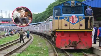 Papa salvó a hijo de un tren en Bangladesh En video | Papá heroico le da la vuelta al mundo: salvó a su hijo en las vías del tren