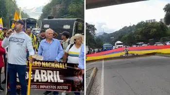 Paro nacional en Santander Se levantan bloqueos de vías en Santander, pero el paro sigue: estos son los acuerdos
