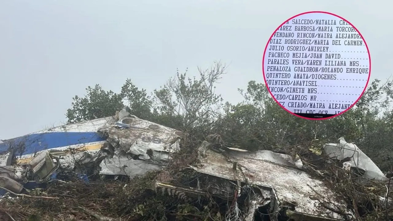 Pasajeros de avión de Satena Estas son las identidades de los pasajeros del avión de Satena que cayó en Norte de Santander