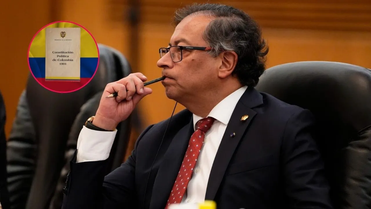 Petro habla de constituyente en Colombia La propuesta de constituyente de Gustavo Petro, 'sin cambiar la Constitución'