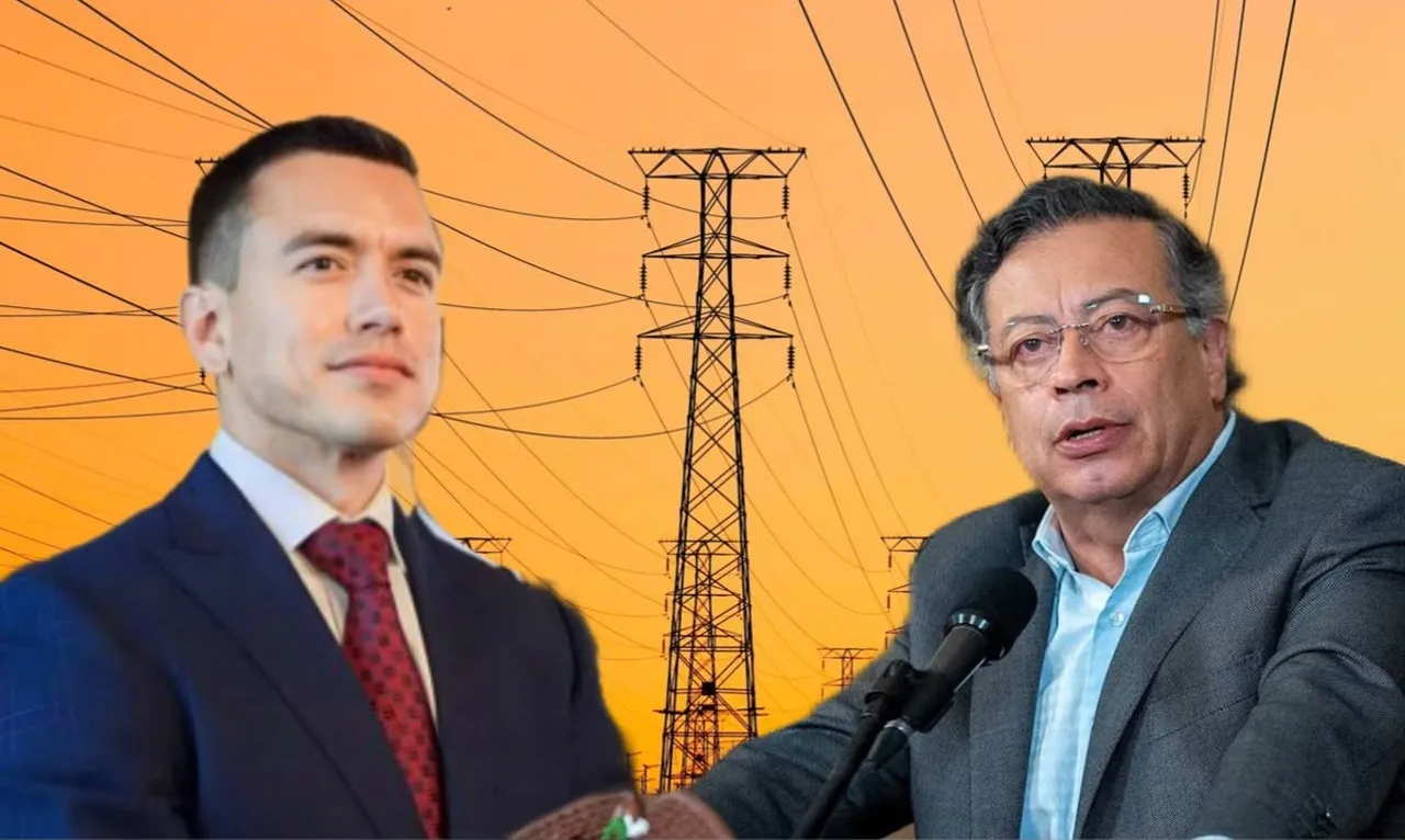Petro Noboa En plena crisis energética, Colombia volverá a vender electricidad a Ecuador en los próximos días