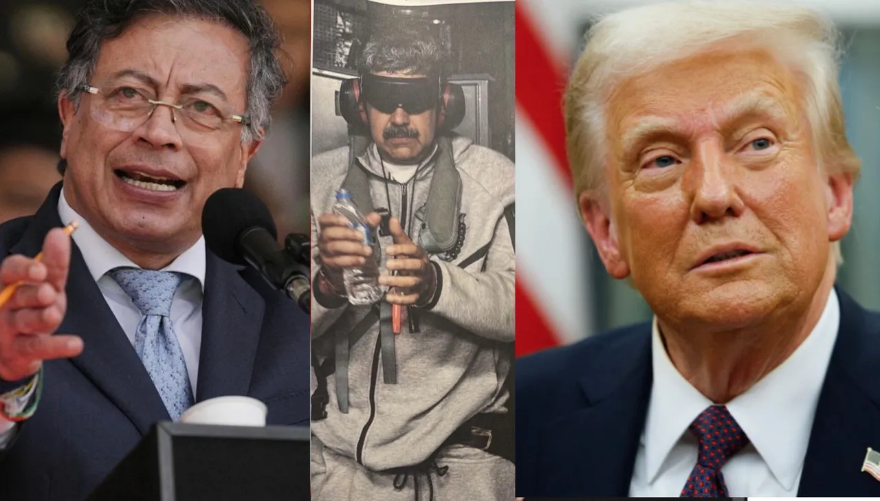 Petro y Trump La dura advertencia de Donald Trump a Gustavo Petro tras la caída de Nicolás Maduro