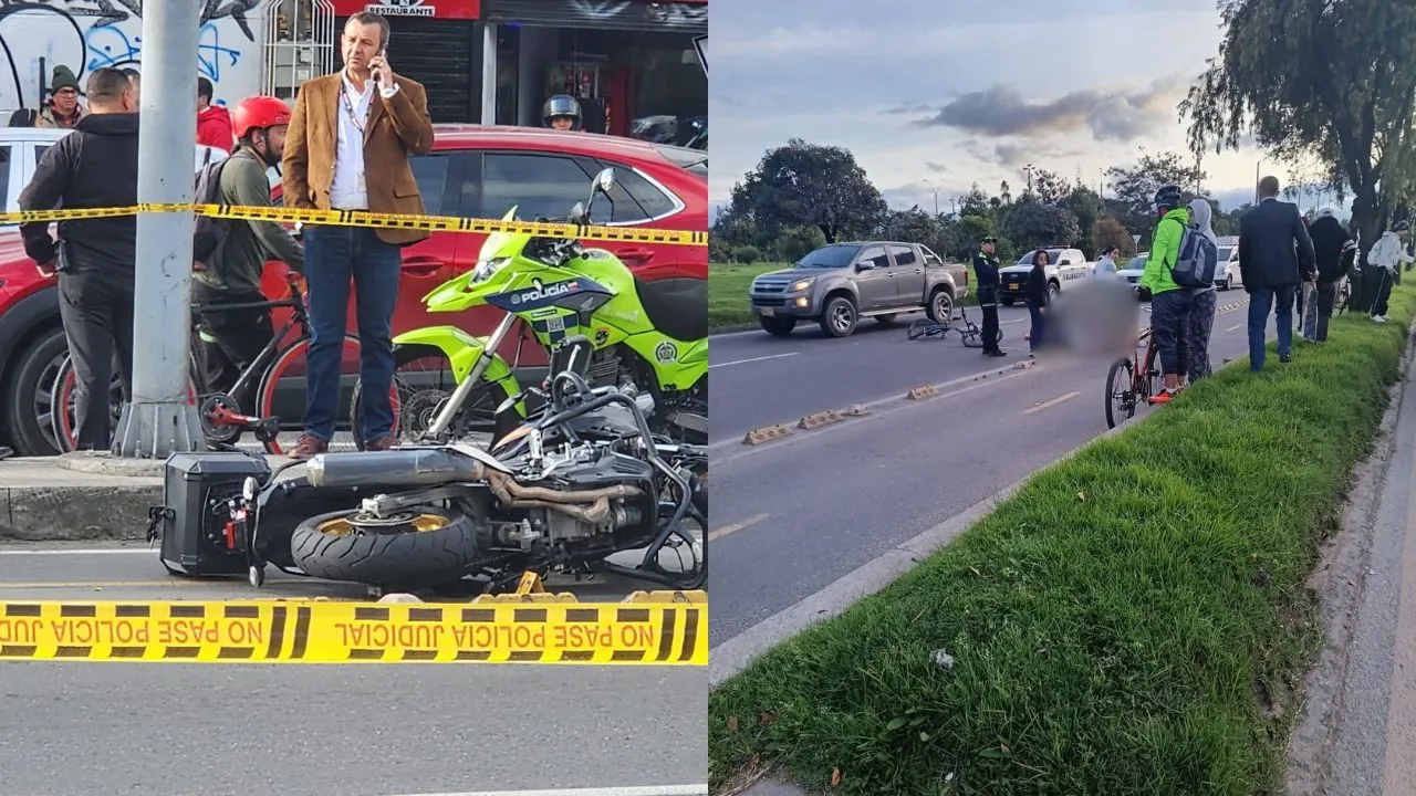 Portada accidente Grave accidente cerca de la embajada de EE. UU. en Bogotá dejó dos muertos: esto se sabe