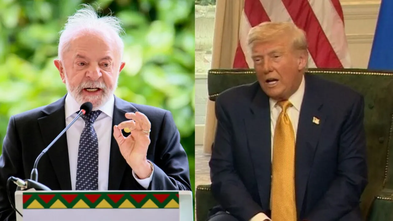 Presidentes de Brasil y Estados Unidos Presidente de Brasil aprovecha día de la independencia para reivindicar su soberanía ante sanciones de Estados Unidos