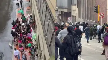Protesta MinInterior Más de 1.300 funcionarios fueron retenidos por comunidades indígenas en sede del MinInterior