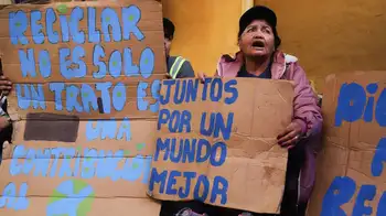 Protesta recicladores ¿Por qué protestan los recicladores en Bogotá? Esto es lo que le exigen al Gobierno