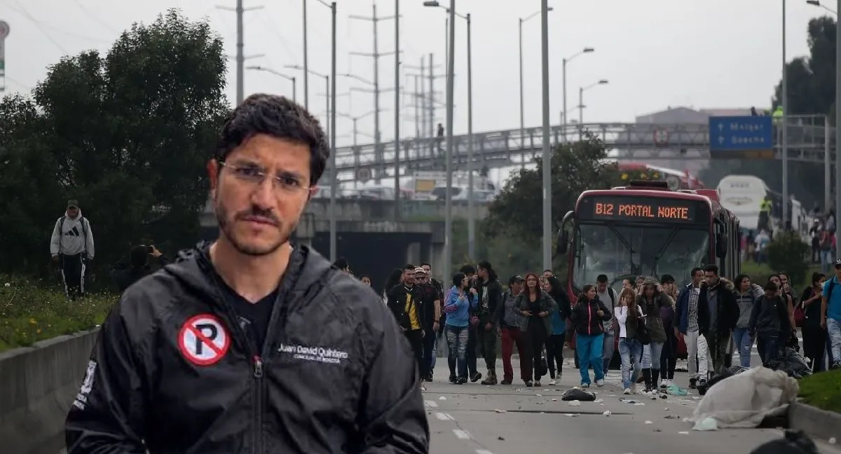 Protestas TransMilenio Marchas de este miércoles en Bogotá: lanzan alerta para proteger TransMilenio de actos vandálicos