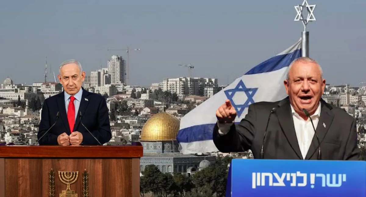 Pulso por el poder en Israel: Netanyahu y Gadi Eisenkot se enfrentan en las elecciones. Elecciones en Israel: Netanyahu en un mano a mano con Gadi Eisenkot; así avanza la jornada