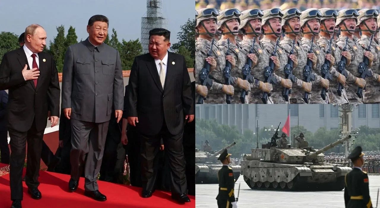 Putin, Xi Jinping, Kim Jong-Un y el desfile militar Chino. Xi Jinping reúne a Putin y Kim Jong-un: desfile militar, armamento de última generación