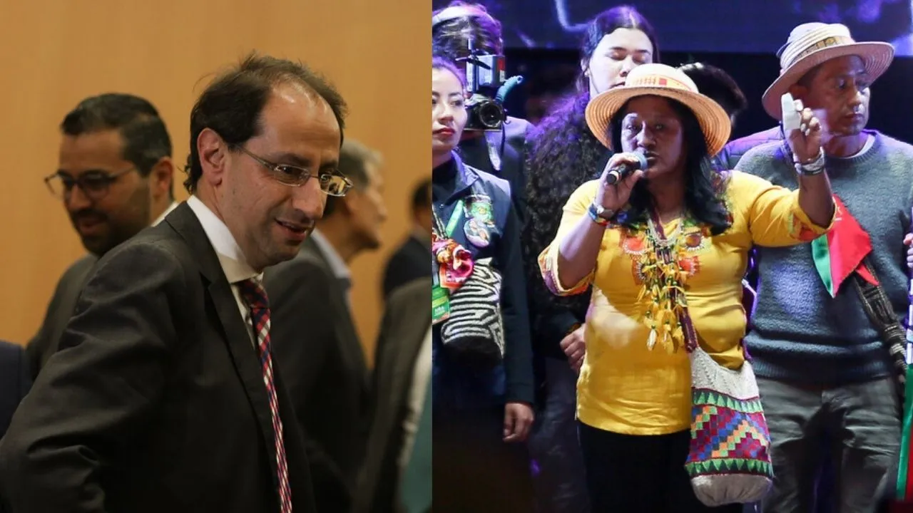 Quilcué y Restrepo: los mundos opuestos del debate vicepresidencial. Aída Quilcué y José Manuel Restrepo: los mundos opuestos que reavivan el debate sobre racismo