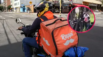 Rappi boxeo Video | Domiciliarios de Rappi habrían convertido un parque de Bogotá en un 'ring de boxeo'