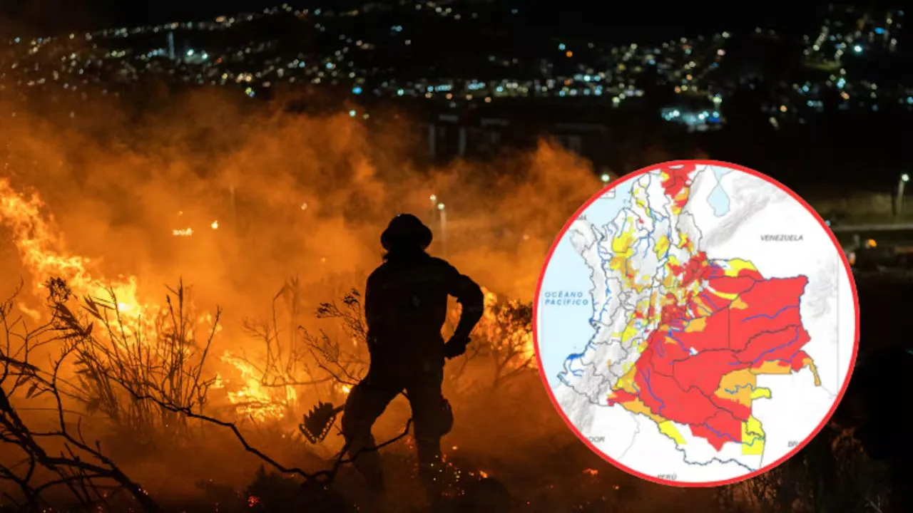 Regiones de Colombia con mayor riesgo de sequías e incendios. Fenómeno de El Niño: estas son las zonas de Colombia con mayor riesgo de sequías e incendios