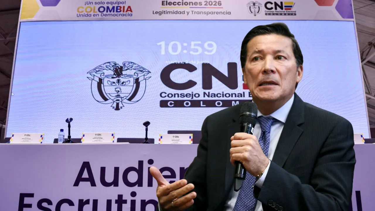 Registrador Hernán Penagos se refirió a los resultados de los escrutinios Con mínimo de reclamaciones, terminó el escrutinio de primera vuelta