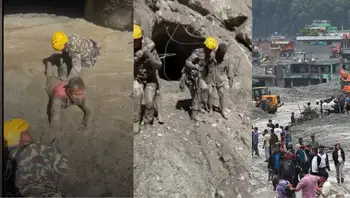 Rescatan a más de 100 trabajadores atrapados en un túnel en Nepal. Drama bajo tierra en Nepal: rescatan a más de 100 trabajadores atrapados tras devastadora riada