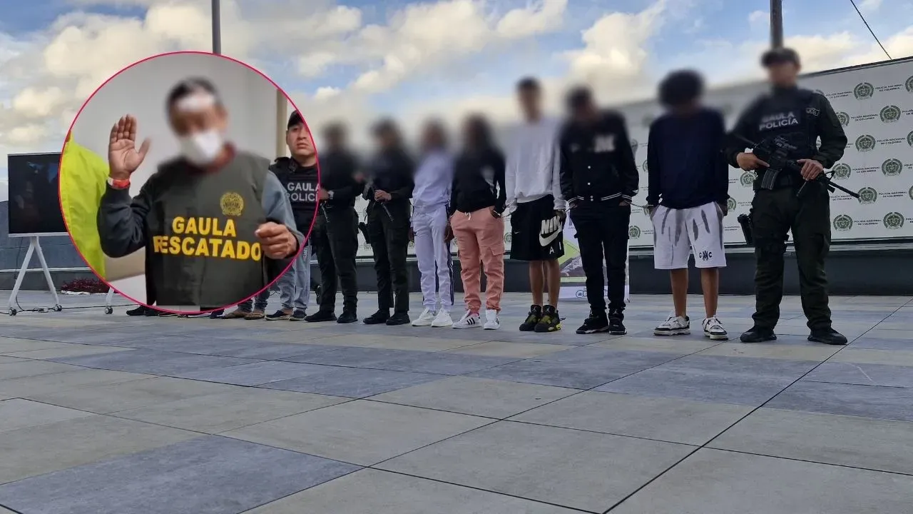 Rescatan comerciante secuestrado ‘Los Satanás’: capturan a 5 delincuentes venezolanos que extorsionaban y secuestraban