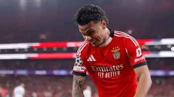 Richard Ríos Video | Richard Ríos anotó un golazo a lo Ronaldinho, pero Benfica no pasó del empate