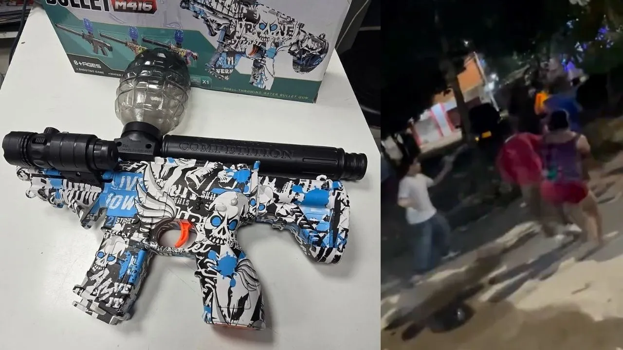 Riesgo pistolas de hidrogel Médicos advierten riesgos para la salud por uso de popular juguete de Navidad