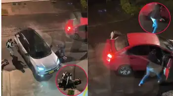 Robo a adultos mayores en Galerías, Bogotá, quedó registrado en video. Así fue el impactante robo del carro a dos adultos mayores en Galerías cuando llegaban a su casa
