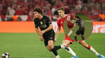 Robo al Bayern vs PSG mano de Neves ¿'Robo' al Bayern Múnich? Polémica mano de Neves que todo el mundo pidió como penal