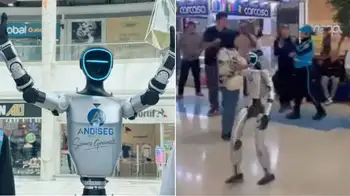 Robots humanoides Bogotá Robots humanoides ya prestan vigilancia en Bogotá: funcionan con IA y operan 24/7