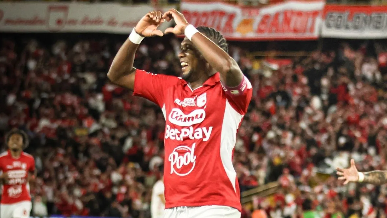 Rodallega doblete contra América 'Hugol' on fire: videos del triplete de Rodallega en Santa Fe vs. América