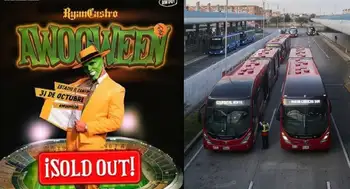 Ryan Castro en El Campín Ryan Castro en Bogotá: conozca los cierres viales y rutas especiales de TransMilenio para 'Awooween'