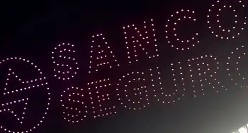 Sancor Seguros publicó un mensaje para Messi tras los silbidos en el show de drones. "Cuando está Leo, el que brilla es solo él", el mensaje de Sancor Seguros a Messi por show de drones