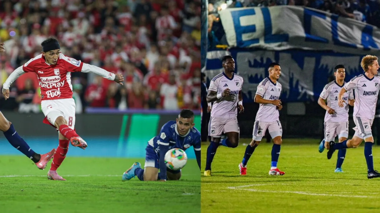 Santa Fe y Millonarios Análisis | El viacrucis de Millonarios y Santa Fe: las cuentas para no despedirse de la Liga
