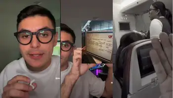 Santiago Daza registró con sus gafas inteligentes parte de la discusión. ¿Quién es Santiago Daza? El joven que protagonizó polémica con Delta tras ser bajado de un vuelo