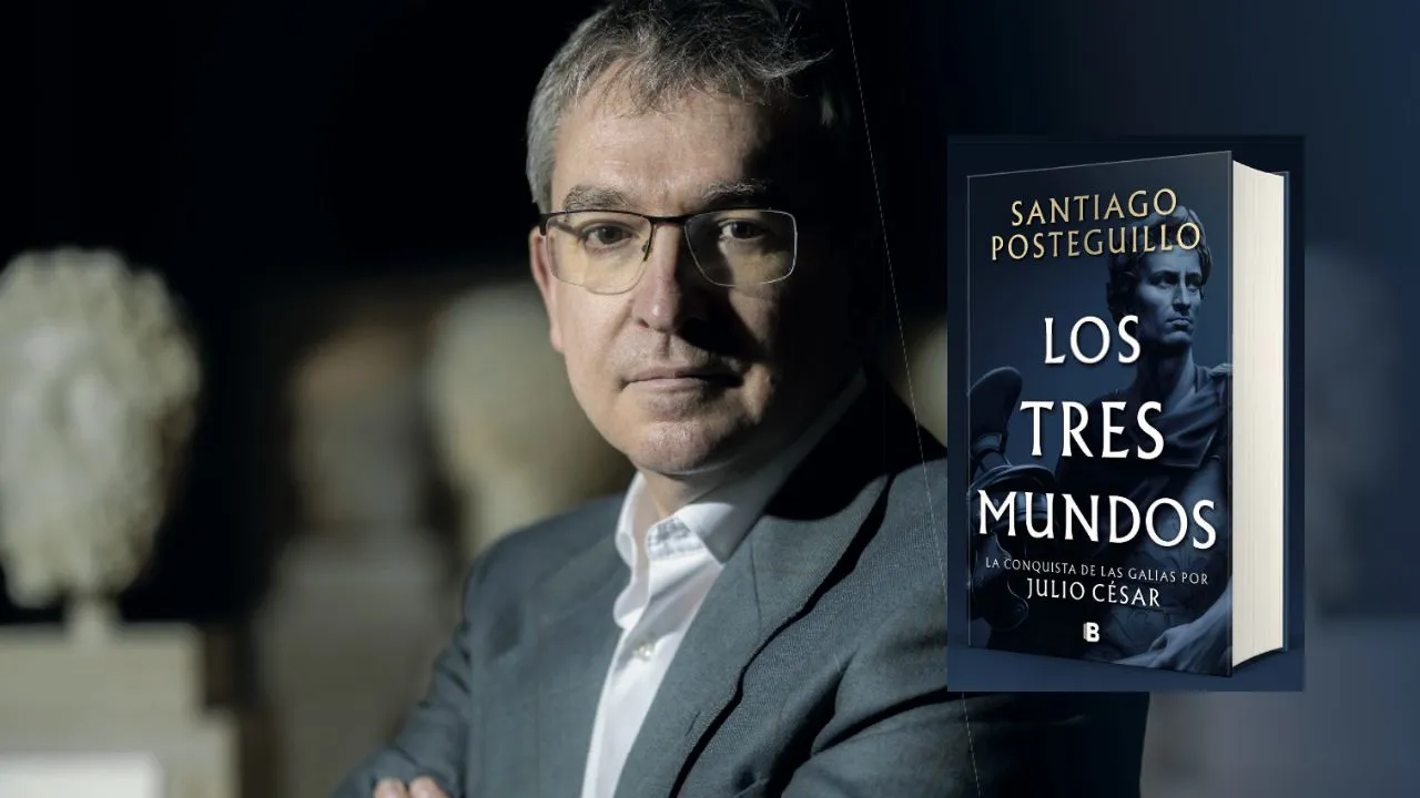 Santiago Posteguillo y su nueva obra 'Los tres mundos'. El regreso de Santiago Posteguillo, "el escritor que hace vivir la historia como nadie"