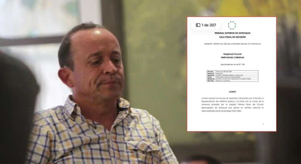 Santiago Uribe condenado a 28 años. Santiago Uribe, condenado a 28 años: Tribunal revoca absolución por el caso de 'Los 12 apóstoles'