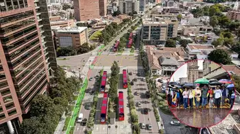 Se convocaron manifestaciones por la carrera Séptima Comienzan obras de TransMilenio por la carrera séptima con plantón incluido