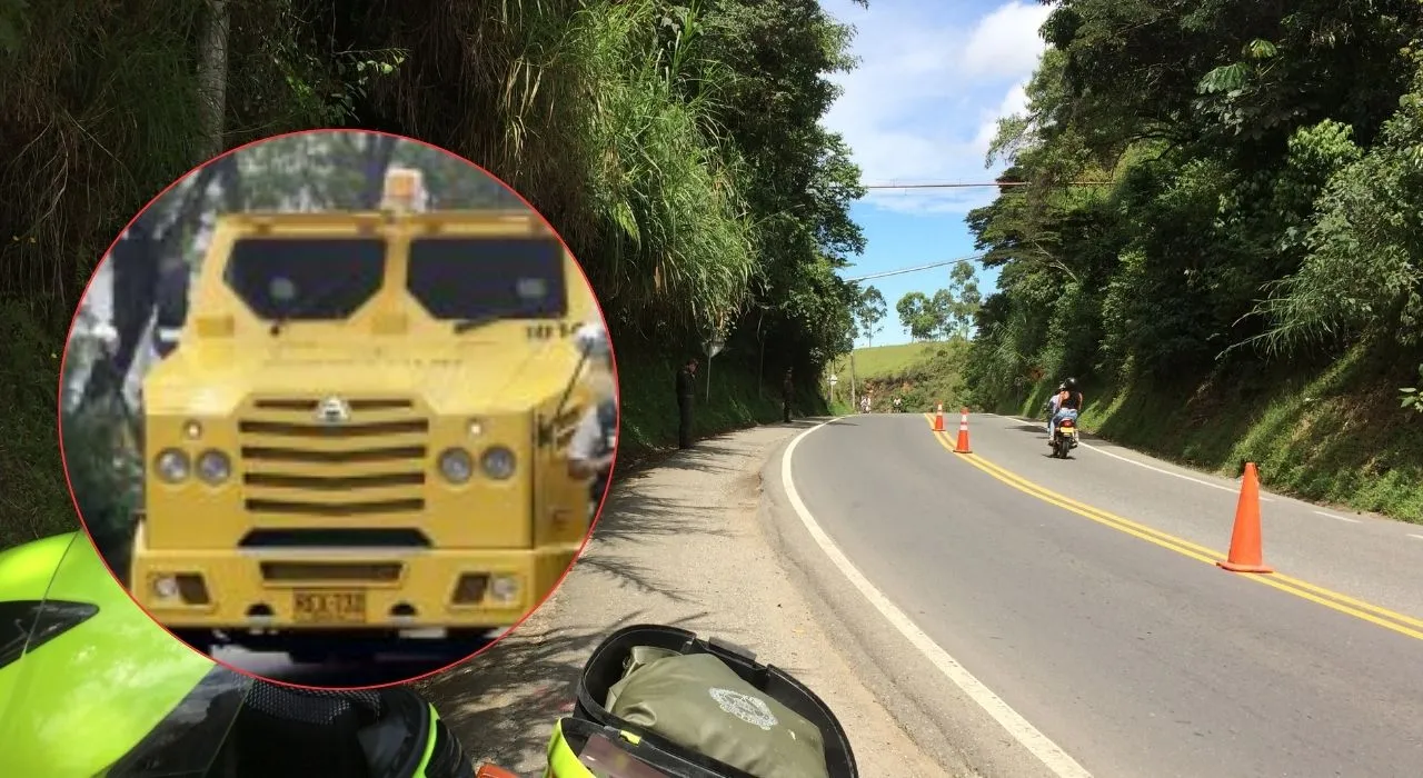 Se robaron un carro de valores en Cauca En carreteras del Cauca robaron un vehículo de valores