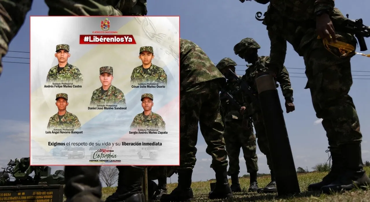Secuestrados cinco militares Un grupo de cinco militares fue secuestrado en Arauca