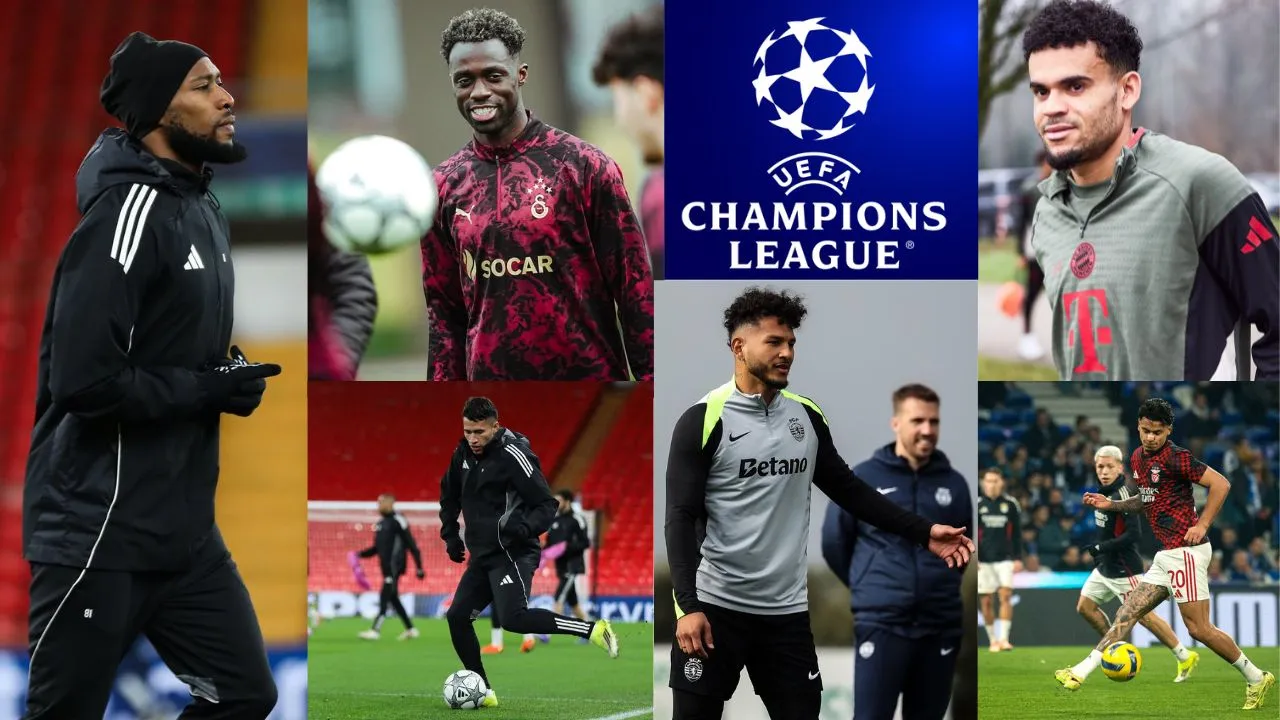 Seis jugadores colombianos se juegan todo en Champions League. Miércoles de Champions League: 18 partidos simultáneos definen clasificados y eliminados