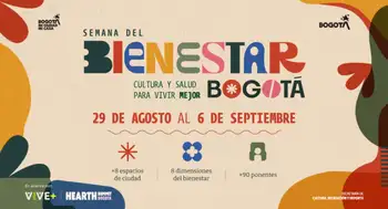 Semana del Bienestar en Bogotá del 29 de agosto al 06 de septiembre. ¿Sin plan? Del 29 de agosto al 6 de septiembre podrá vivir la Semana del Bienestar en Bogotá