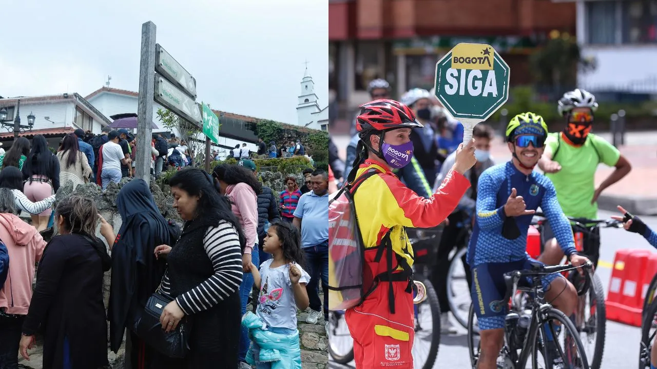 Semana Santa Bogotá Semana Santa en Bogotá: horarios para subir a Monserrate y cómo funcionará la ciclovía
