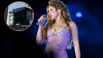 Shakira Luto | Trabajador en montaje del concierto de Shakira en Brasil murió aplastado