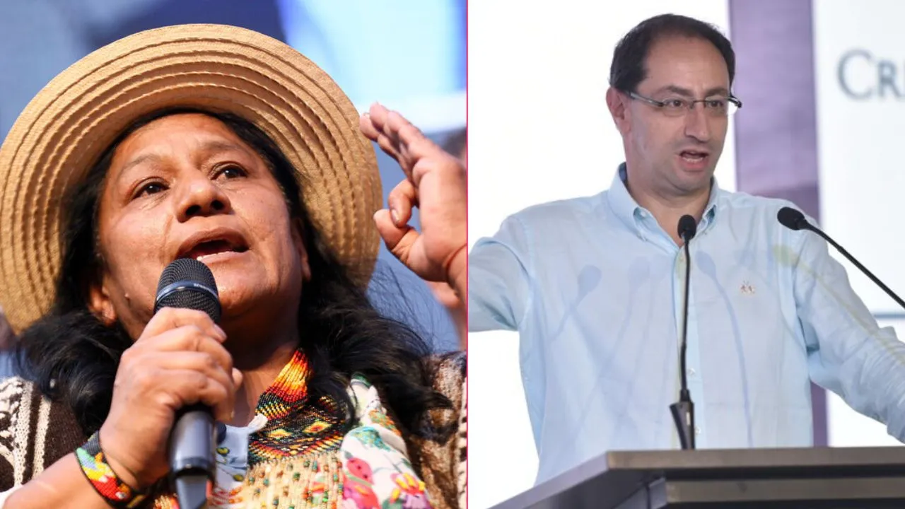Sigue la polémica por los debates, pero ahora los vicepresidenciales Aída Quilcué se va contra José Manuel Restrepo: 'usted quiere fanfarronear superioridad'