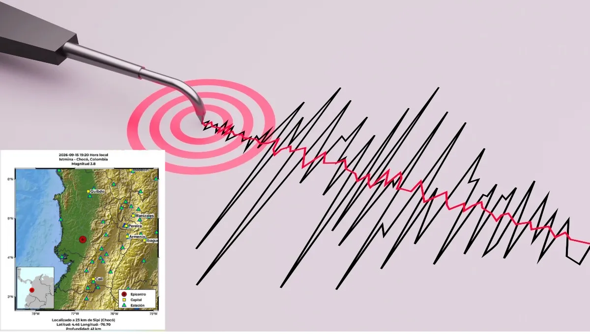 Sismo de magnitud 3,8 se registró en Istmina, Chocó. Temblor hoy en Colombia: nuevo sismo sacudió a Istmina, Chocó; epicentro y magnitud, ¿lo sintió?