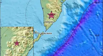 Sismo de magnitud 6,7 sacudió el sur de la península de Kamchatka, en Rusia. Fuerte sismo de magnitud 6,9 sacudió el sur de Kamchatka, en Rusia, a 143 kilómetros de profundidad