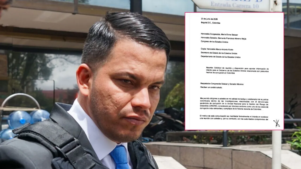 Sneyder Pinilla envió una carta al senador Bernie Moreno diciendo que quiere confesar ¿El caso de corrupción de la Ungrd llegará a EE. UU.?: Sneyder Pinilla quiere dar detalles