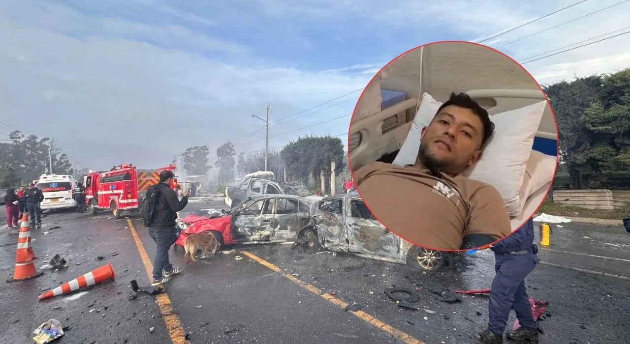 Sobreviviente al accidente relata lo ocurrido “Fueron segundos de miedo y desesperación”: motociclista que sobrevivió al accidente del peaje