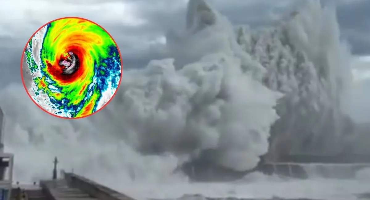 Supertifón Champi: Taiwán en emergencia por vientos catastróficos hoy 23 de octubre Catástrofe en Taiwán y Japón deja el paso del supertifón Champi hoy
