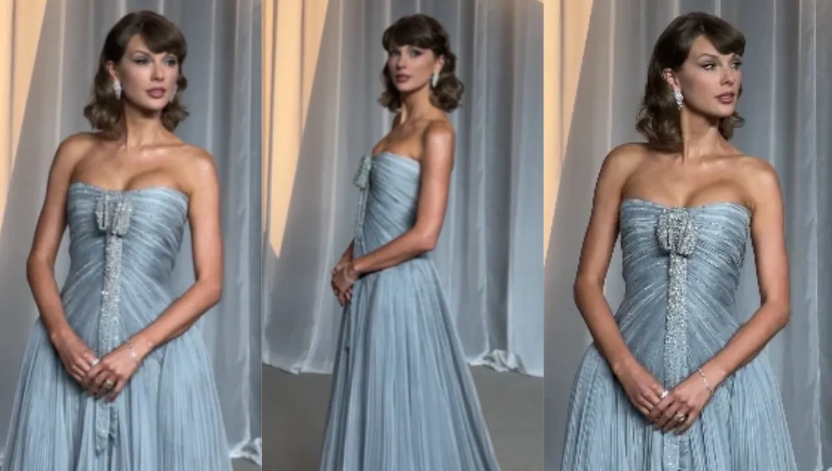 Taylor Swift lució un impactante vestido en la gala del Museo de la Academia. Taylor Swift deslumbra en la 'Academy Museum Gala': fotos y videos de su llegada a la alfombra roja