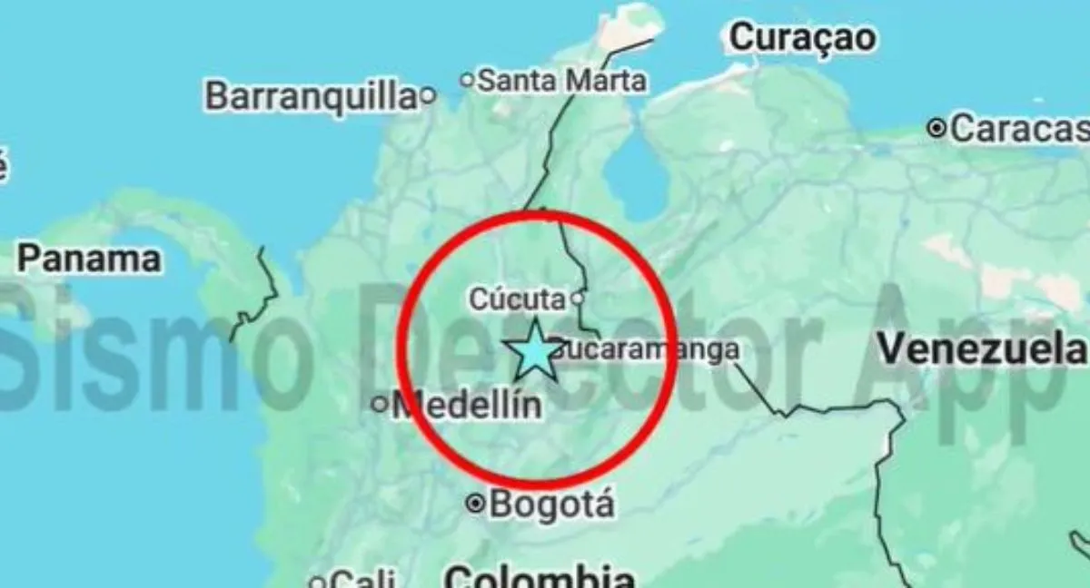 Temblor ¿Lo sintió? Nuevo temblor en Colombia con epicentro en la Mesa de Los Santos: profundidad y magnitud